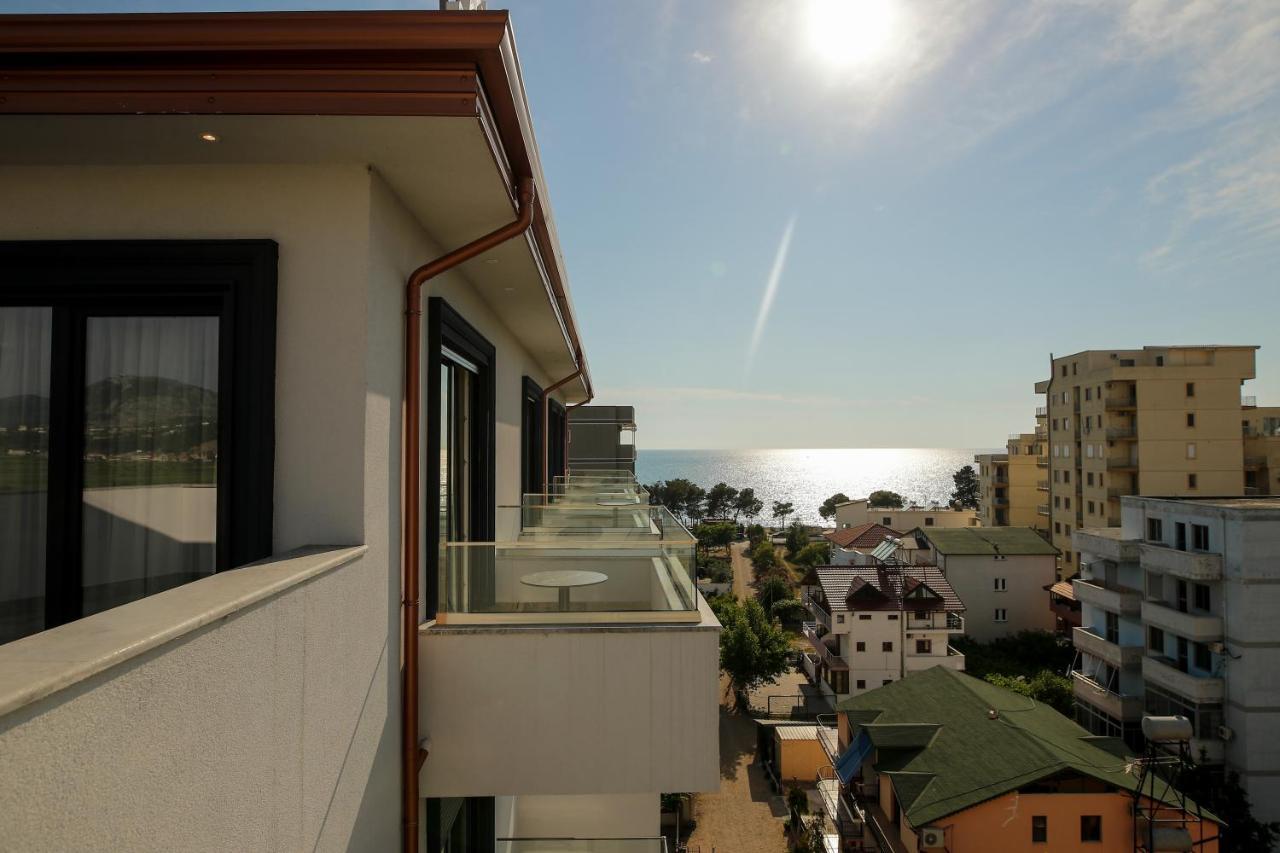 Rozafa Blu Hotel Shengjin Bagian luar foto