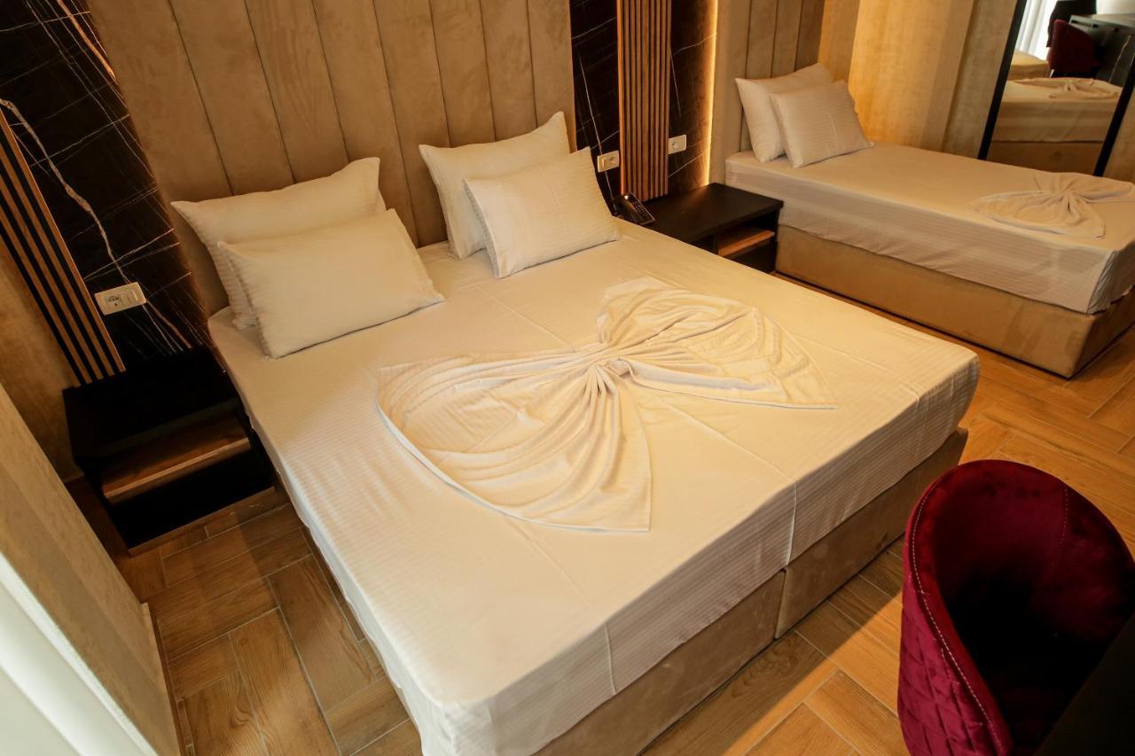 Rozafa Blu Hotel Shengjin Bagian luar foto