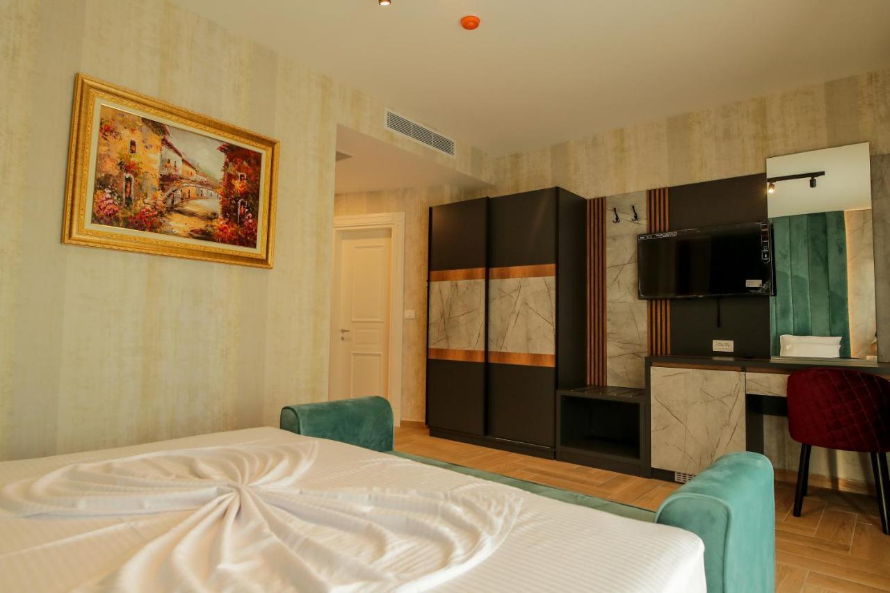 Rozafa Blu Hotel Shengjin Bagian luar foto