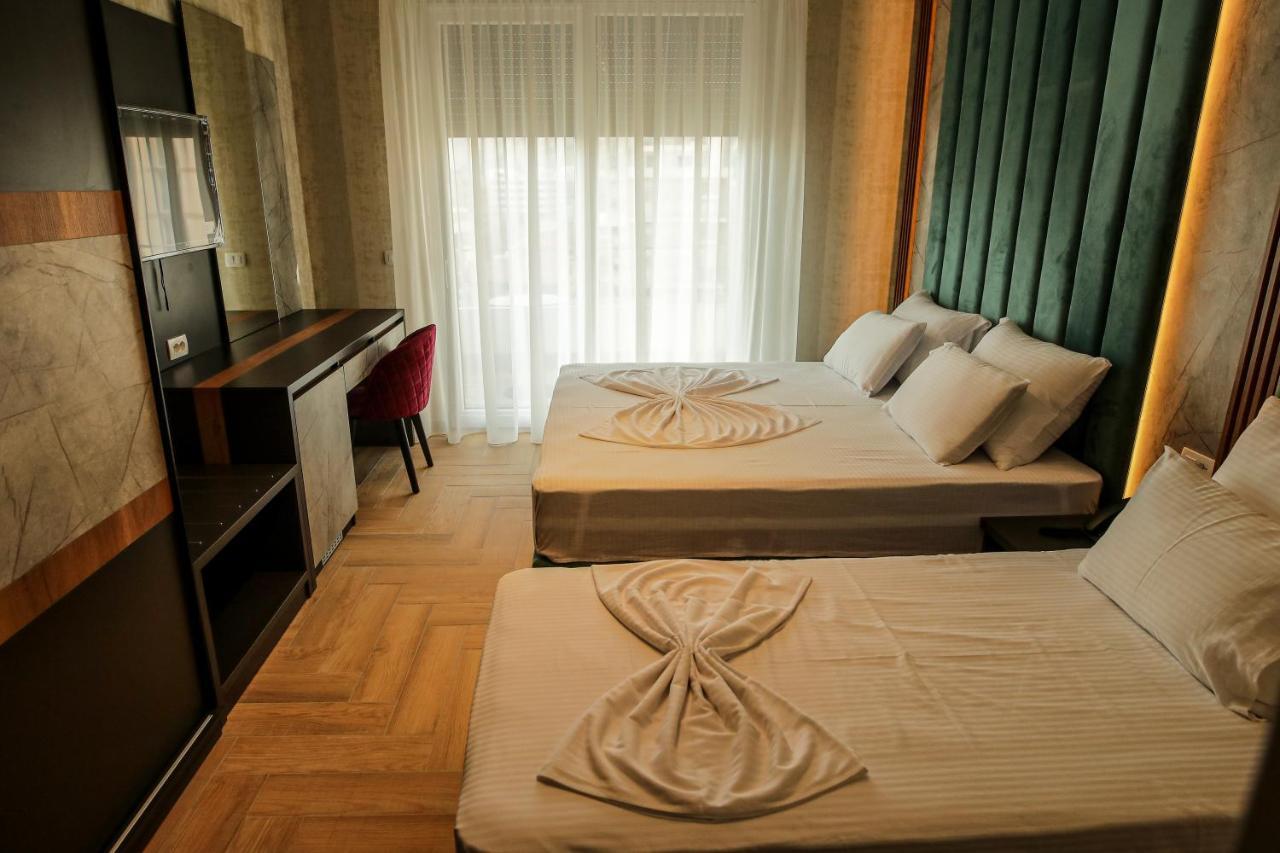 Rozafa Blu Hotel Shengjin Bagian luar foto